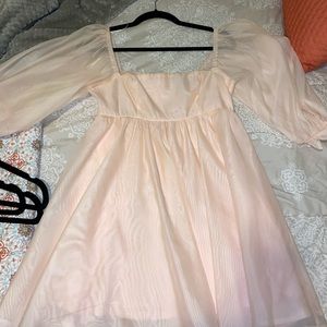 Princess Puff Sleeved Dress. Size Small